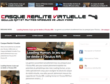 Tablet Screenshot of casque-realite-virtuelle.com